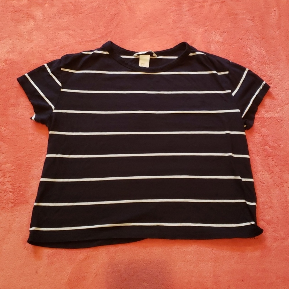 Striped Crop Top